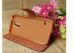 Brown / Black Samsung Galaxy Phone Cases Stand Leather for Samsung Galaxy S5