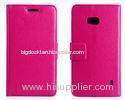 Black Nokia Lumia 930 Mobile Phone Covers / Wallet Phone Cases