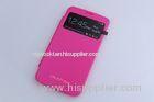 Rose Red Samsung Mega 6.3 Leather Cases Custom Phone Covers