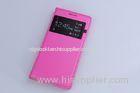 Rose Color Samsung leather case for Sumsung Mega