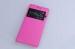 Rose Color Samsung leather case for Sumsung Mega