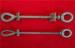 Galvanized Bolts And Nuts , Double Armed Bolt For Automobile / Motorcycle