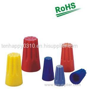 Blue Nylon Screw Press Line Cap