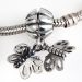 Sterling Silver Dangle Butterfly Charm Beads with Screw Wholesale