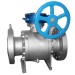 API6D flanged trunnion ball valve