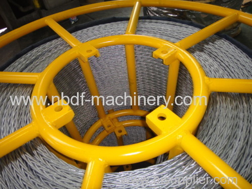 12mm Galvanized Anti Twisting Braided Steel Wire Rope Stringing Equipments