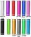 tube cylinder cell phone power bank 5600mah colorful metal mobile charger