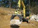 Stone Excavator Rotating Grapple / Hydraulic Grapples Construction Machinery Parts 10 Ton - 45T