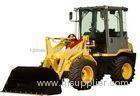 Yellow 3 Cubic Meters Compact Wheel Loader , 18 Ton Mini Wheel Loader 3m