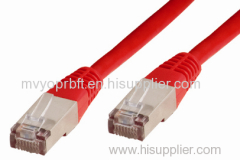 cat7 10m red jacket LSZH 26awg copper version patch cord