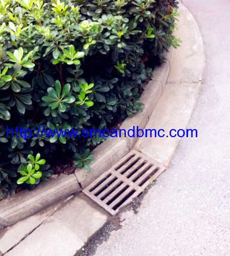 Road way SMC square drain cover