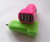 mini 3.1A double usb car charger for iphone ipad mobile smartphone USAMS 3.1A car charger