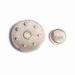 Button Silver Electrical Relay Contacts , AgCdO silver alloy contact material