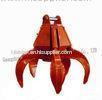 Hydraulic Rotation Gravels Excavator Grapple Buckets Hydraulic Orange Peel Grab