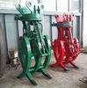 Hitachi Mechanical Excavator Grapple / Hydraulic Grab For Grabbing Industrial Waste