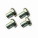 AgNi Silver Contacts Electrical Rivet For Switch Contacts , Silver Plating