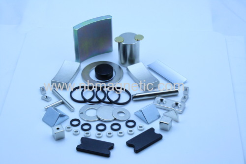 High temperature resistancy NdFeB magnets Used in motors.