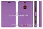 Flip Nokia Cell Phone Cases , Purple Smartphone Nokia Lumia Covers