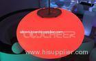 Oblate Spheroid IR / RF Remote Control PE plastic Led Ball Color Change