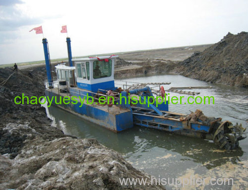 high-efficiency cutter suction mud dredging boat