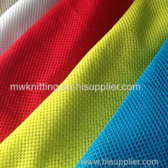 Hot China supplier 100% polyester mesh fabric for athletic clothes