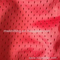 China supplier in Zhejiang mesh sport fabric for football wear