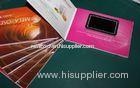 Rechargeable Battery Full colors digital video brochure for gift , 1.8 - 7"