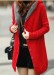 lined Sweater with large code thickened women coat