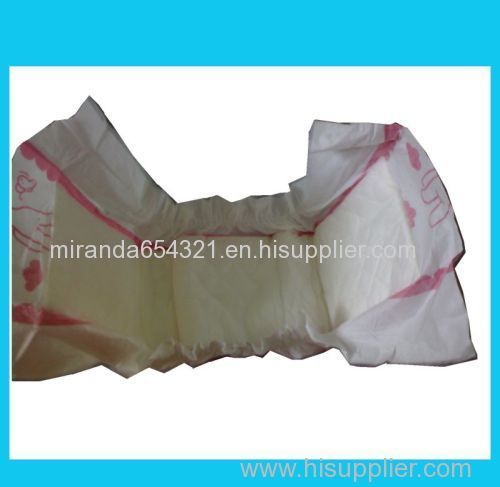 Hot Sale Soft Disposable Baby Diaper in Bales