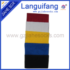 Manufacturer design your own logo cotton arm sweatbands