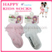 Kids socks factory manufacturing the little girl lace flowers socks