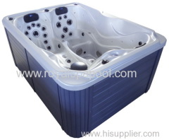 luxury garden hot tub with Led light in feet price