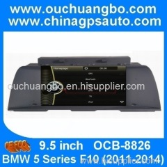 Ouchuangbo Car Radio DVD Player BMW 5 Series F10 (2011-2014) GPS Nav Bluetooth TV System