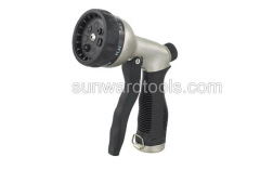 Multi-pattern metal front trigger spray gun