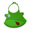 Water proof baby bibs cute deisgn made from food grade silicone FDA standard