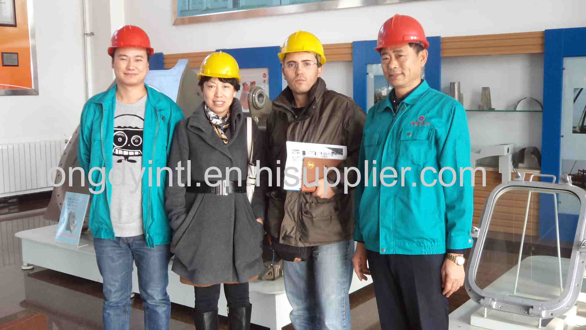 Italian customer visit our factory