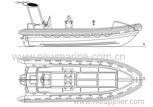 Inflated Fender Rescue Boats