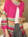 Short knitted cardigan 3/4 SLV