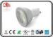 Cold Forging 500LM COB GU10 LED Spotlight 6W 3000K , ETL Approval