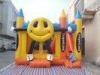 Cartoon Commercial Park Inflatable Combos Boncers With Slide For Rental