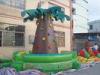 Outdoor Inflatable Rock Climbing Wall For Inflatable Kids / Adult Games