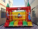Color Fairy Tale Commercial Inflatable Bouncers / moonwalk bounce house