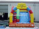 18Oz PVC tarpaulin Durable Double Inflatable Dry Slide For Amusement Park