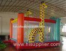 Bellows Fish PVC Commercial Inflatable Bouncers For Theme Park , LEAD FREE