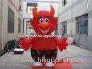 Enjoyable Red Caprine Holiday yard Inflatables With Fireproof PVC / Nylon