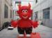 Enjoyable Red Caprine Holiday yard Inflatables With Fireproof PVC / Nylon