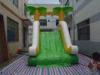 Well tailed Children Commercial Funny Inflatable Slide With Banner Pringting