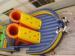 Hire Commercial Inflatable water slide obstacle course For Kids / Adults