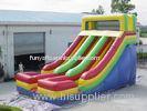 Three Lane Commercial Inflatable Slide With High temperature resistance