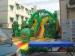 Attractive UV Resistance double inflatable water slide With Jumping Bouncers